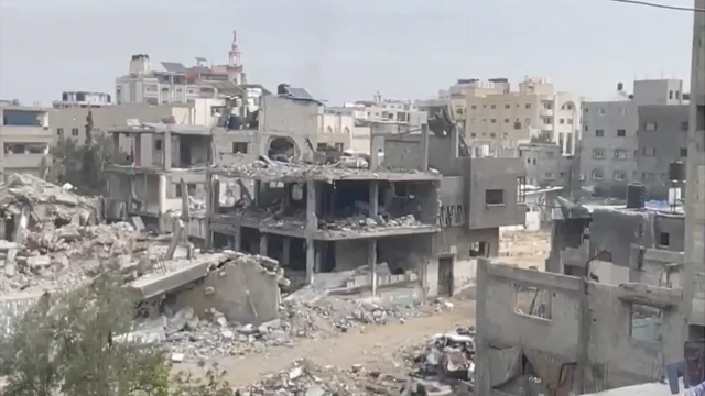 Picture of destroyed house