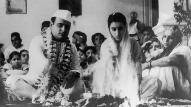 इंदिरा गांधी और फिरोज़ गांधी