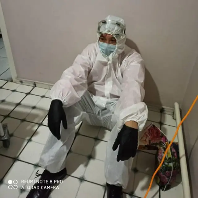 Ноокат ооруканасындагы инфекционист Дилшад Мамажанов