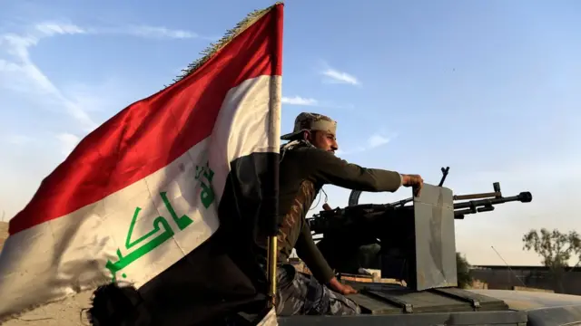 Во время битвы за Мосул