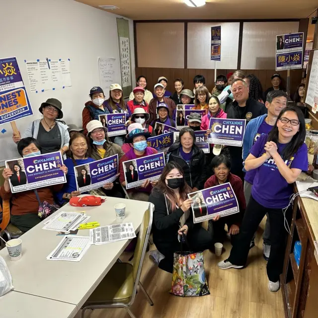 陳小焱的競選團隊