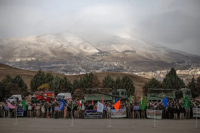 رزمایش «الی بیت‌المقدس ۱۶» در پادگان امام علی سپاه، آذر ۱۴۰۴