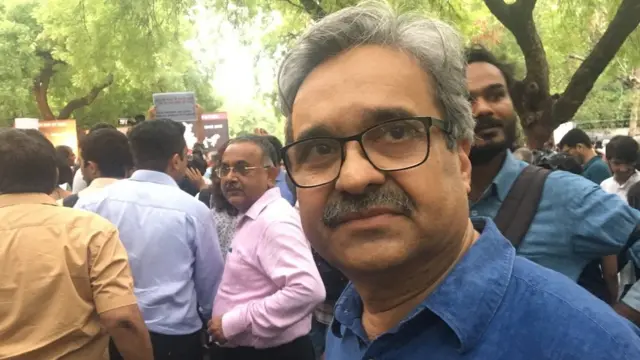 जंतर मंतर पर हुए प्रदर्शन