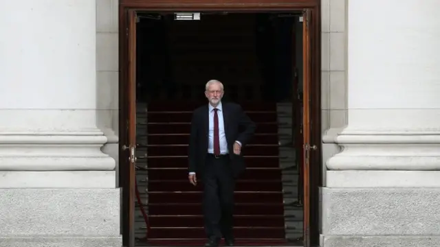 زعيم حزب العمال البريطاني جيريمي كوربن