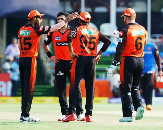 हैदराबाद के खिलाड़ी