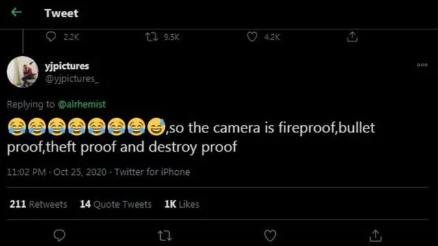 Aworan oju opo Twitter kan