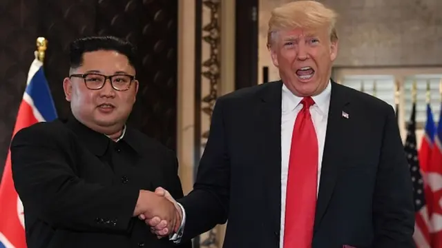 Trump na Kim Jung-Un