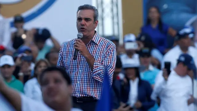 Luis Abinader en mayo de 2016.