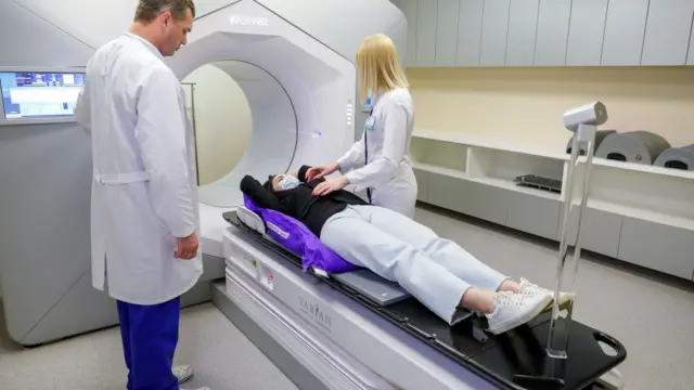 Hospital oncológico en Moscú.