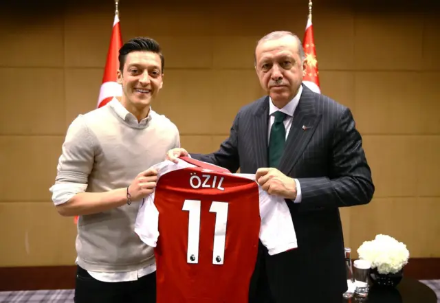 Özil ve Erdogan