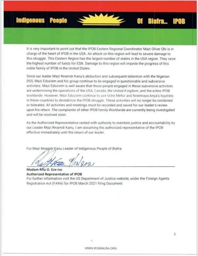 Akwụkwọ ịnapụ Edoziem ọchịchị