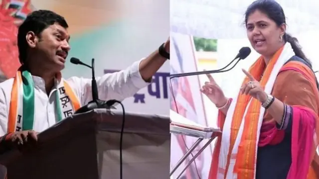 धनंजय मुंडे और पंकजा मुंडे के बीच दिलचस्प टक्कर