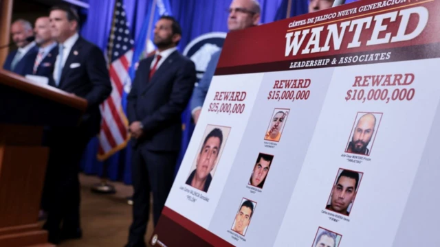 EE.UU. anunció millonarias recompensas por los líderes del CJNG.