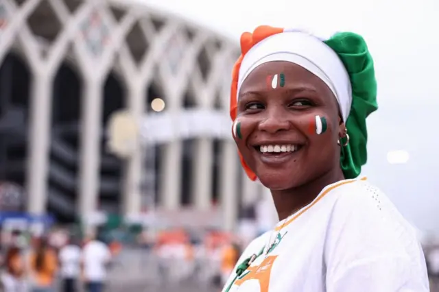 Àwọn àwòrán láti ibi ayẹyẹ ìṣíde ìdíje AFCON