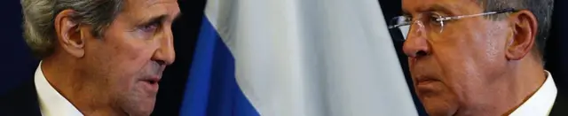 Джон Керри и Сергей Лавров