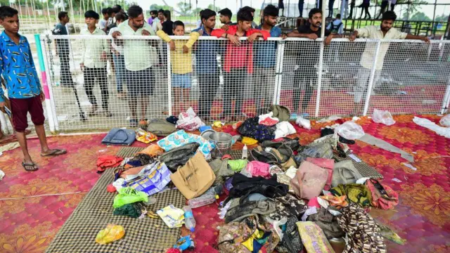 భోలే బాబా సత్సంగ్‌ జరిగిన ప్రాంతం, ప్రమాదం తర్వాత దృశ్యం