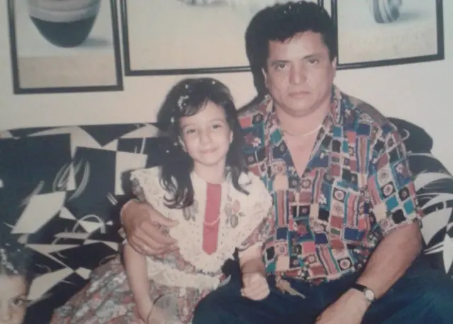 Diana y su padre