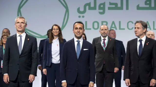 نشست رم نخستین گردهمایی حضوری وزیران ائتلاف از فوریه 2019 بود