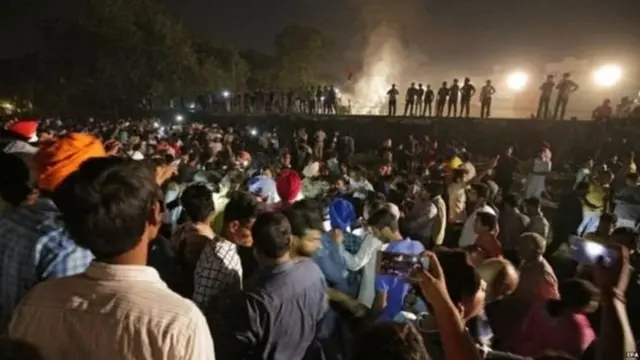 अमृतसर रेल्वे दुर्घटना, दसरा, पंजाब,