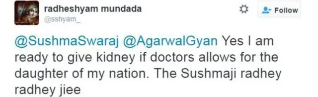 سشما سوراج، گردے