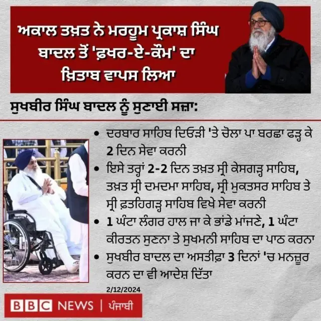 ਸੁਖਬੀਰ ਸਿੰਘ ਬਾਦਲ