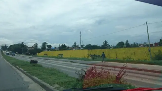 Ukingo unaodaiwa kusababisha madhara zaidi ya mafuriko,katika eneo la kigogo Dar es salaam