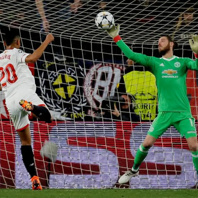 David de Gea y Luis Muriel