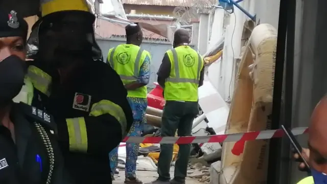 Helicopter crash in Lagos