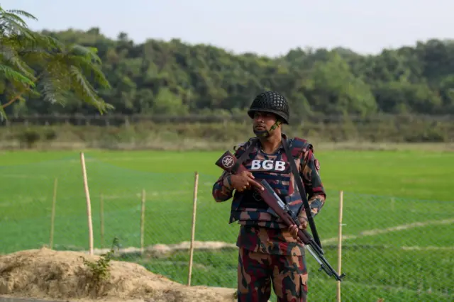 বাংলাদেশ সীমান্তে বিজিবি'র টহলের ফাইল ছবি