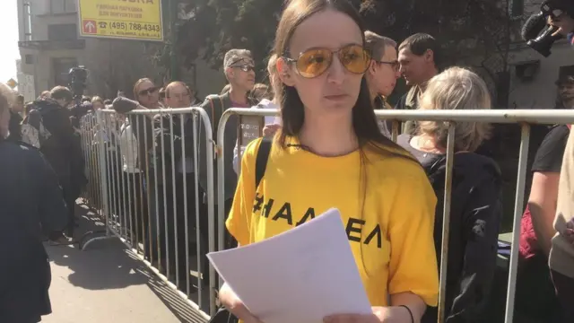 Акция "Надоел" в Москве