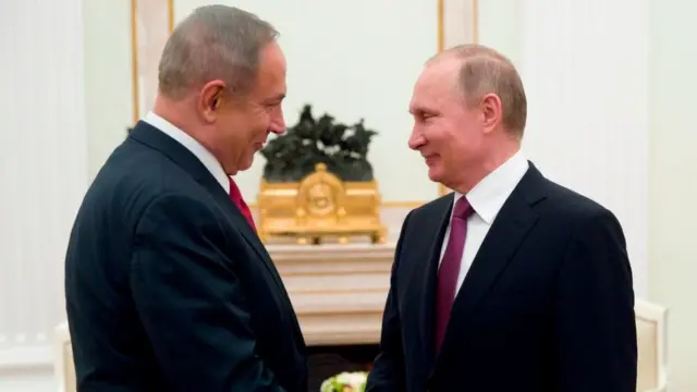 پوتین و نتانیاهو