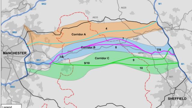Manchester to Sheffield road tunnel could be dropped BBC News