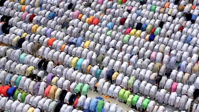 મુસ્લિમોની પ્રતીકાત્મક તસવીર