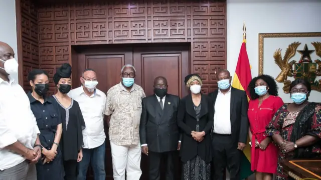 Ghana President Jerry John Rawlings: