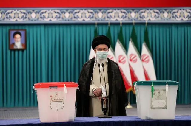 آیت‌الله خامنه‌ای، رهبر ایران