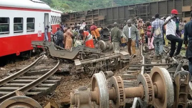 Accident de train au Cameroun