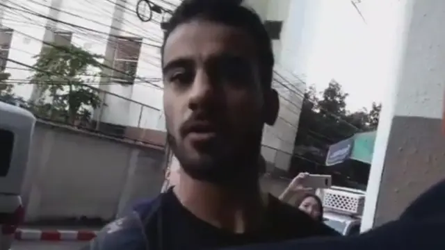 حكيم العريبي يلعب في ناد في ميلبورن في أستراليا