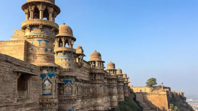 Forte Gwalior, na Índia