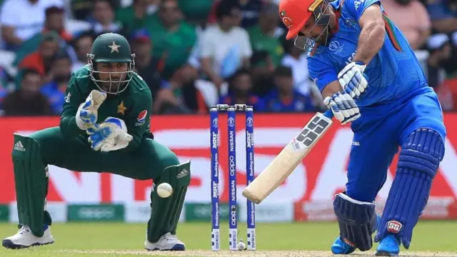 અફઘાનિસ્તાનના બૅટસ્મૅનની તસવીર