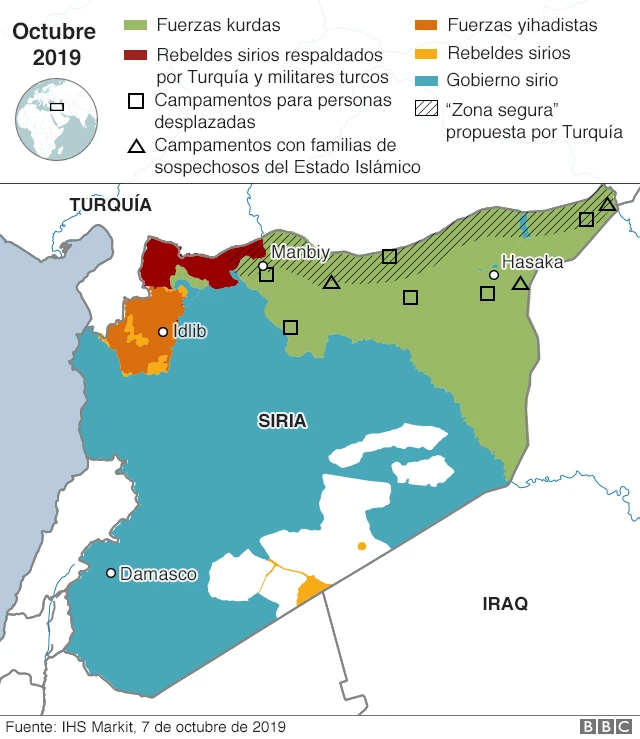 5 claves para entender el conflicto entre los kurdos y Turqu - Seguridad y Situación Política en Siria