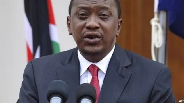 Rais Uhuru Kenyatta wa Kenya