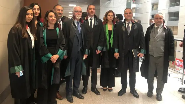 Sanık avukatlarının bir kısmı