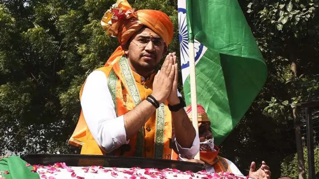 দক্ষিল ব্যাঙ্গালোরের বিজেপি এমপি তেজস্বী সুরিয়া