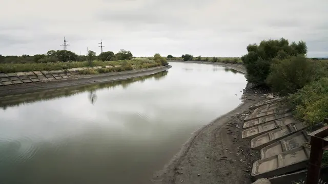 Магистральные каналы рядом с Сиваковкой