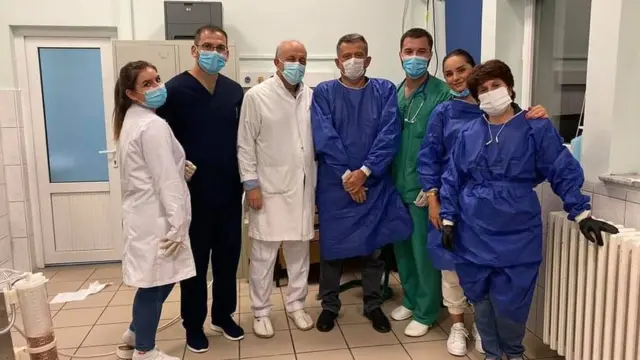 Tim koji je izveo zahvat - Nalan Aliju, Vlora Beka, Jeton Bitići, Edmond Islamaj i Agon Turkaj