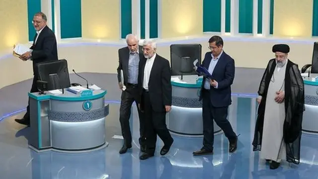 سالن مناظره کاندیداهای انتخابات ریاست جمهوری سیزدهم