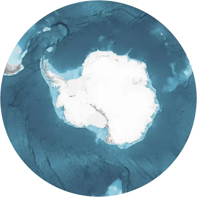 Southern Ocean map