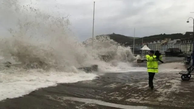 Шторм в Британии