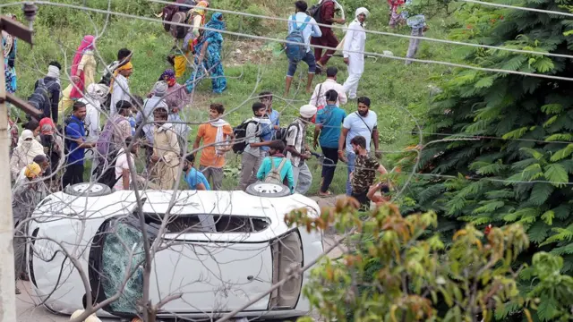 पंचकुला में हिंसा