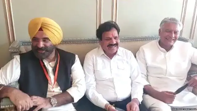 ਮਨਜਿੰਦਰ ਸਿਰਸਾ, ਰਾਜ ਕੁਮਾਰ ਵੇਕਰਾ ਅਤੇ ਸੁਨੀਲ ਜਾਖੜ